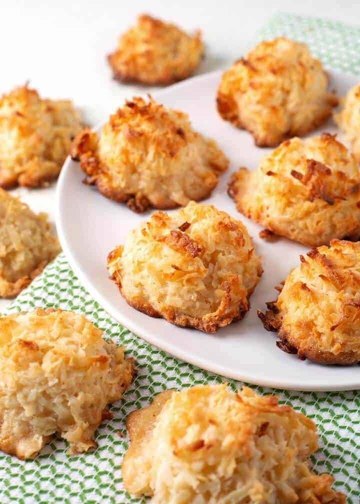 Easy Coconut Macaroons Recipe Yellowblissroad Com