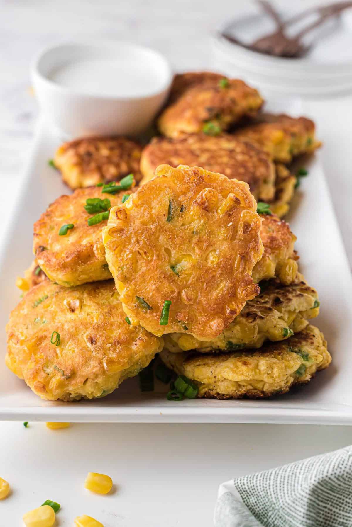 Easy Corn Fritters Recipe Mumslounge