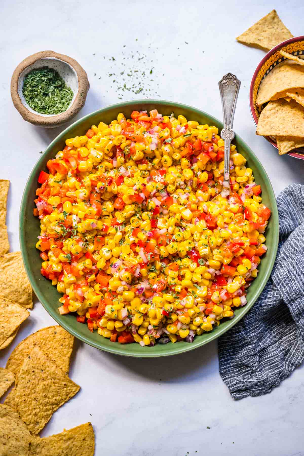 Easy Corn Salad Recipe Dinner Then Dessert