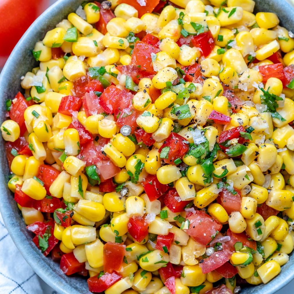 Easy Corn Salsa Clean Food Crush