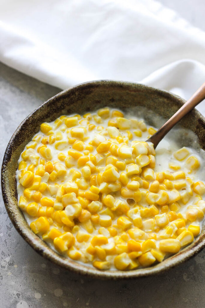 Easy Creamed Corn Recipe