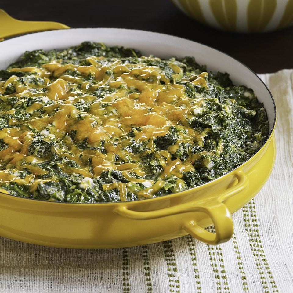 Easy Creamed Spinach Recipe Fresh Spinach