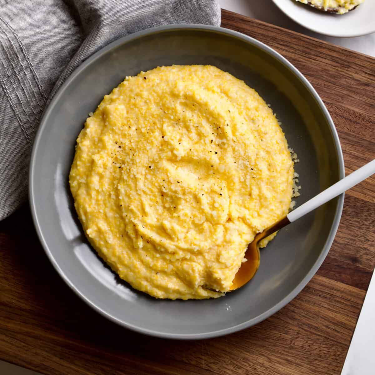 Easy Creamy Polenta Recipe Authentic Italian Cucinabyelena