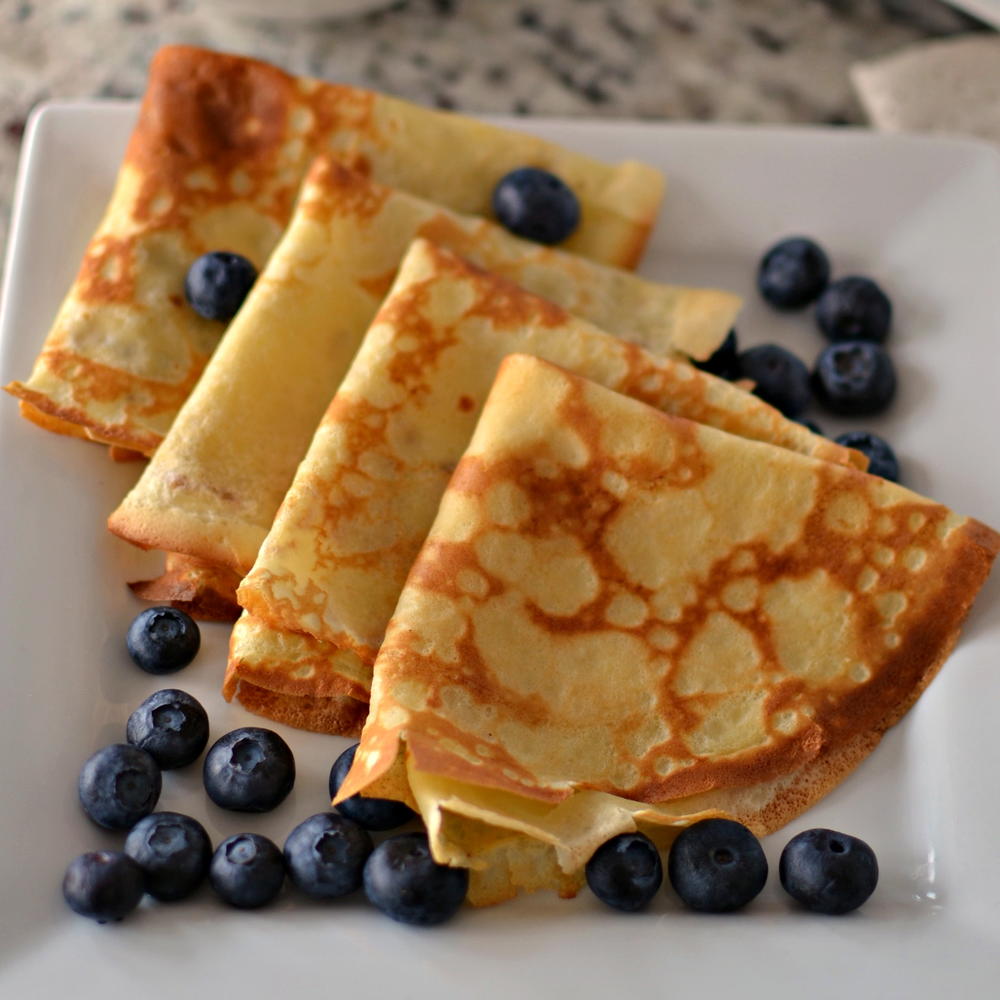 Easy Crepe Recipe A Six Ingredient Blender Recipe