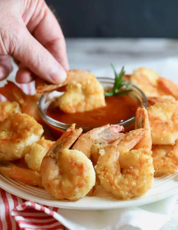 Easy Crispy Pan Fried Shrimp Recipe Cart