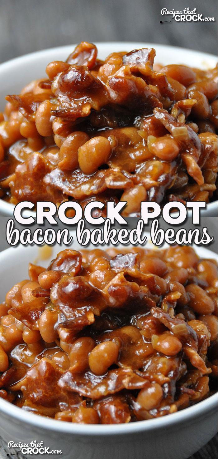 Easy Crock Pot Baked Beans With Bacon