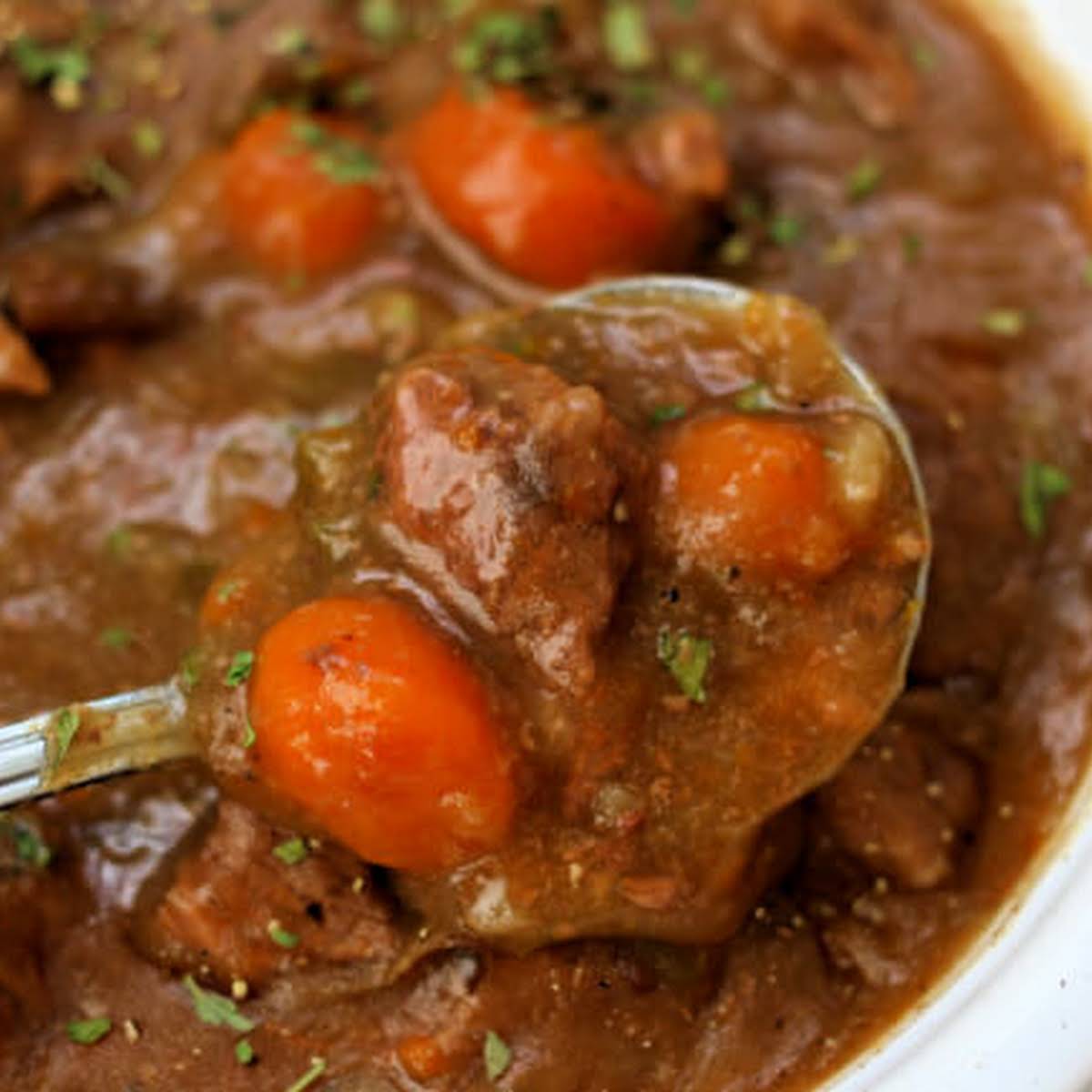 Easy Crock Pot Beef Stew Using Mccormick Brown Gravy Mix And Stew Mix