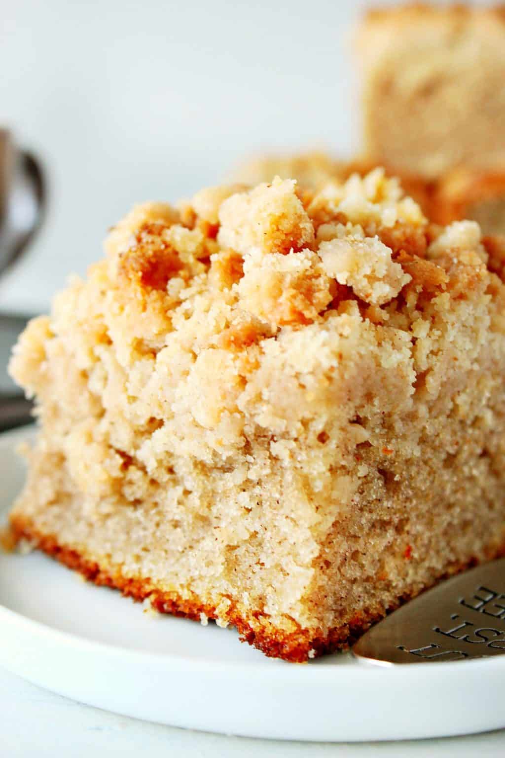 Easy Crumb Cake Crunchy Creamy Sweet