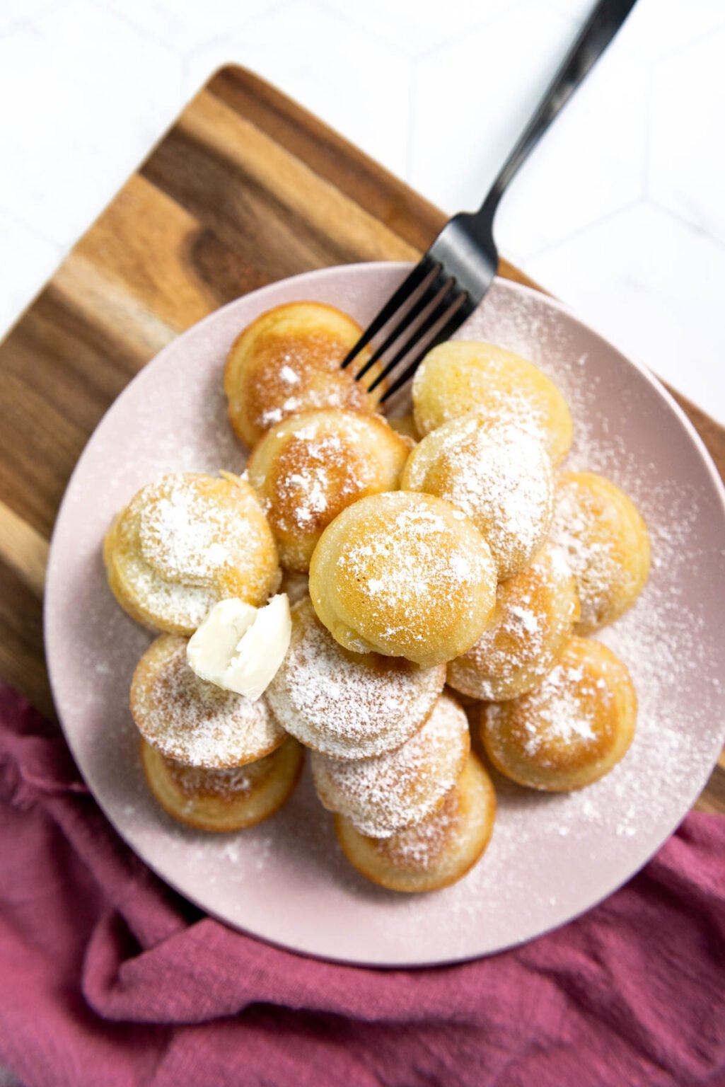 Easy Dutch Poffertjes Mini Pancakes No Yeast Feast West