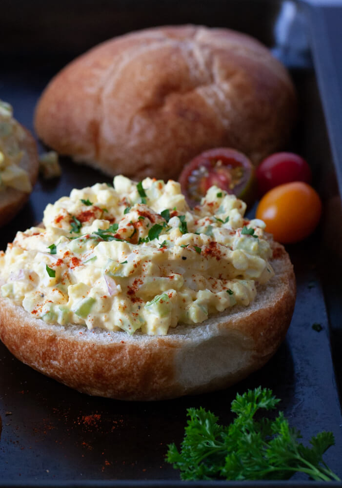 Easy Egg Salad Sandwich Recipe Daily Appetite