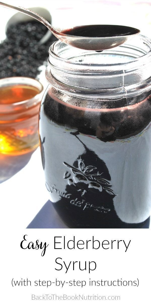 Easy Elderberry Syrup Recipe With Step By Step Instructions Back To