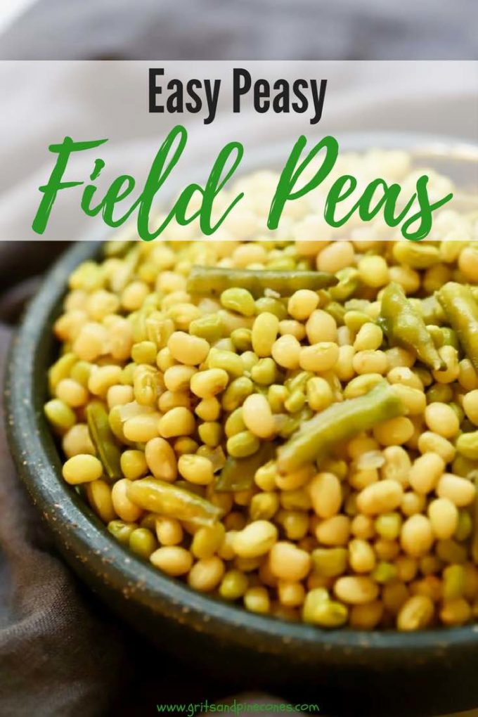 Easy Fresh Southern Field Peas Gritsandpinecones Com Recipe Pea