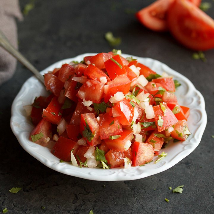 Easy Fresh Tomato Salsa Recipe Kitchen Mason