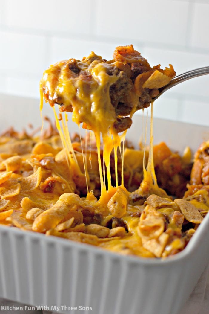 Easy Frito Pie Recipe Kitchen Fun With My 3 Sons