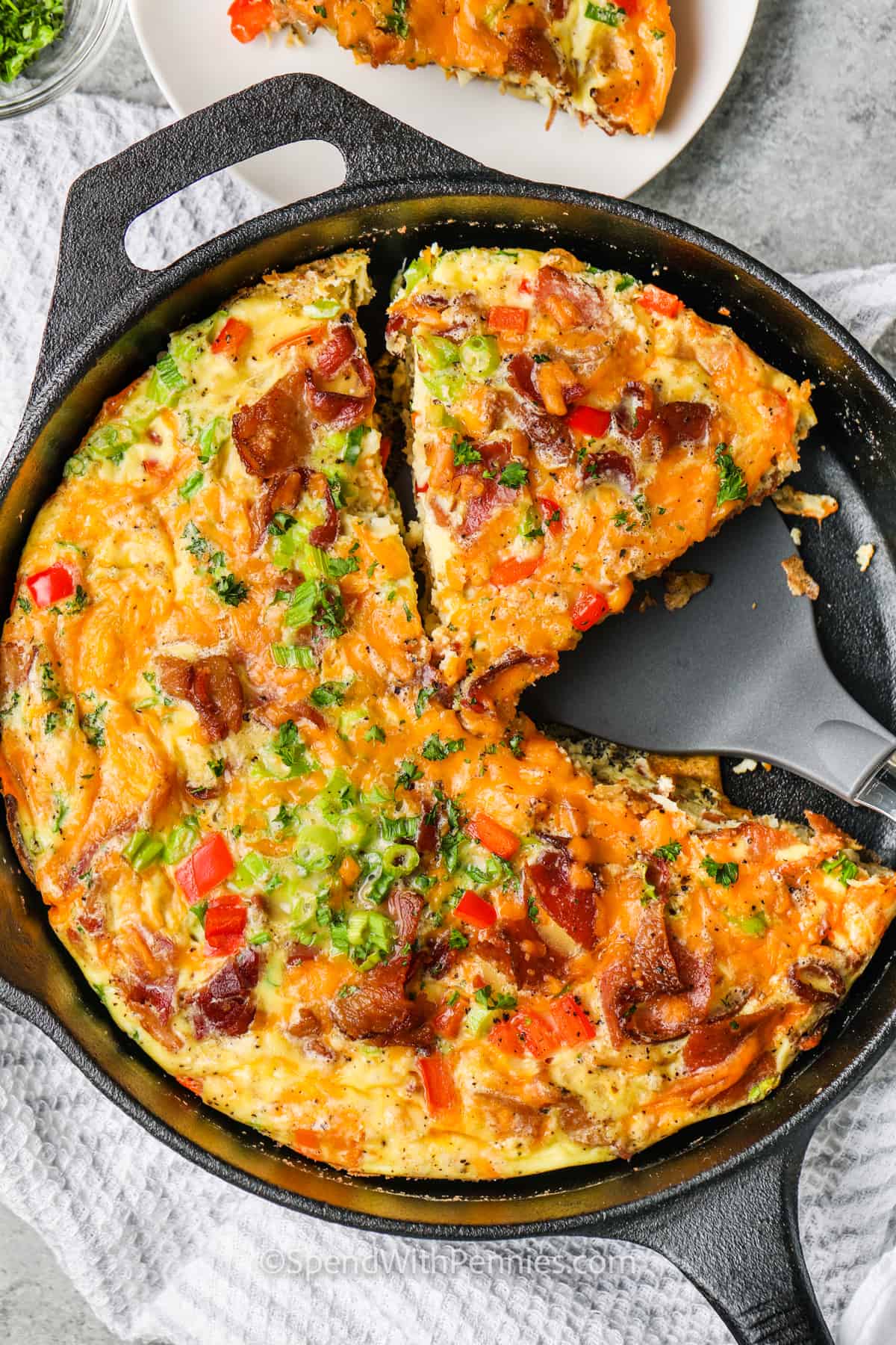 Easy Frittata Recipe Cheesy Delicious Farjanas Kitchen