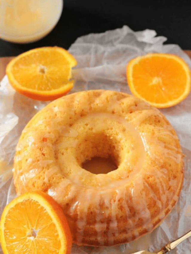 Easy Glazed Orange Bundt Cake I Knead To Eat