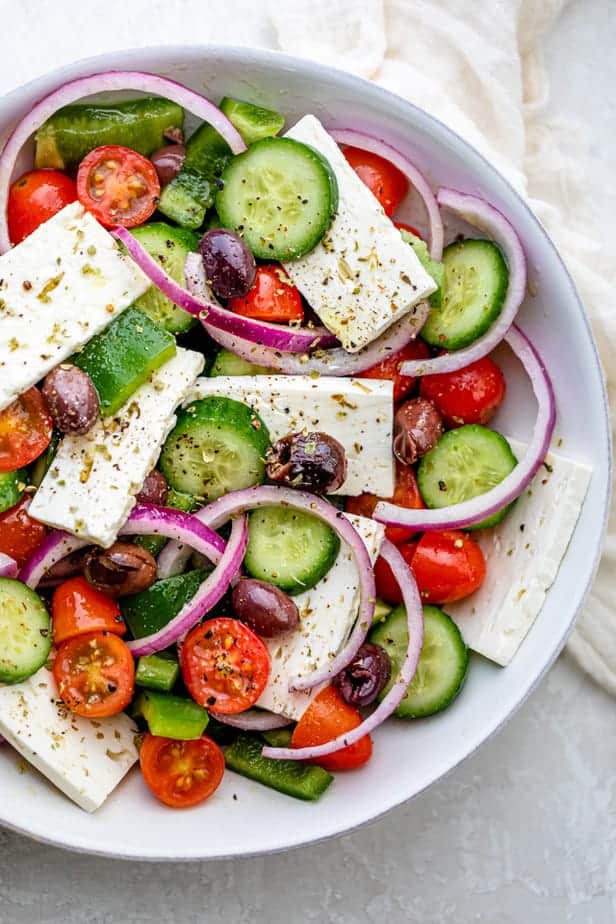 Easy Greek Salad Recipe