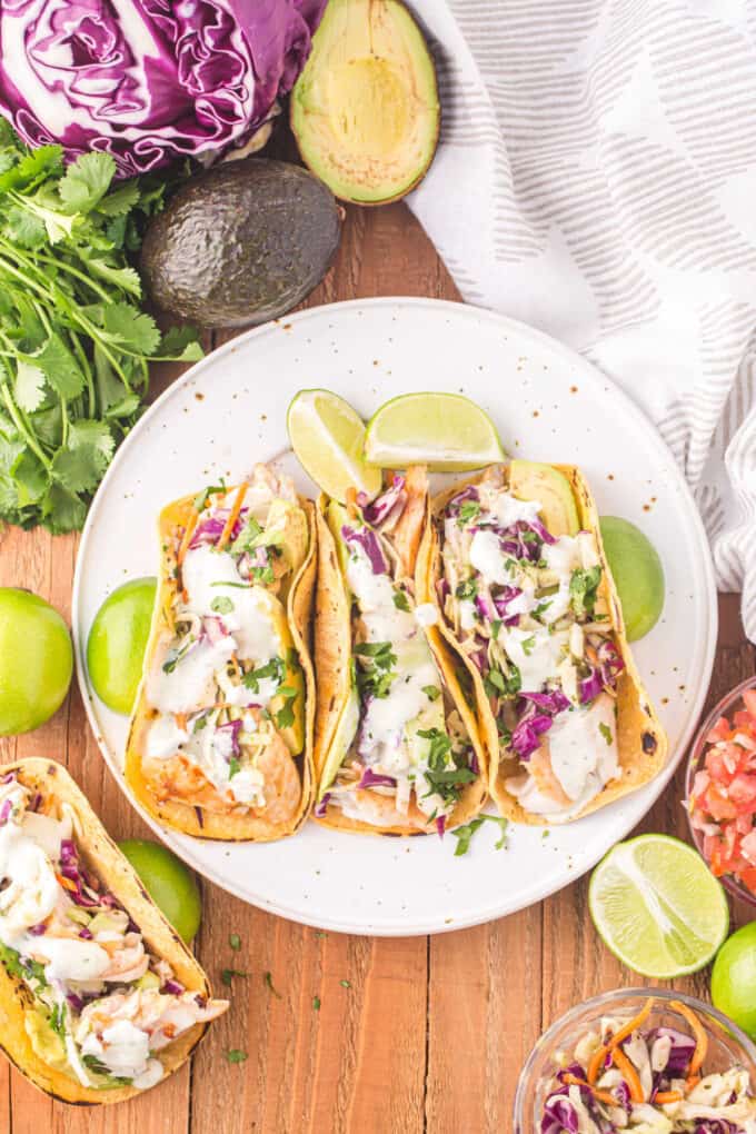 Easy Grilled Fish Tacos Recipe Simply Stacie