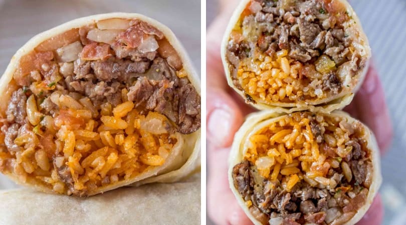 Easy Ground Beef Burrito Recipe Dinner Then Dessert