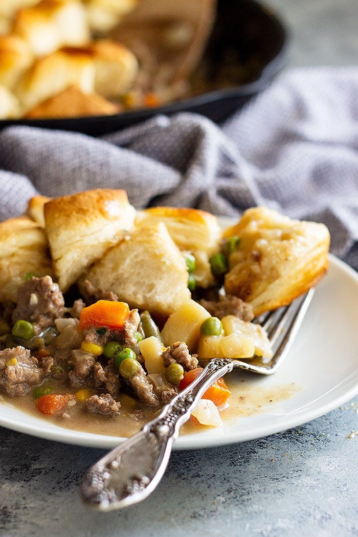 Easy Ground Beef Pot Pie Recipe Beef Pot Pie Recipe Easy Pie Recipes