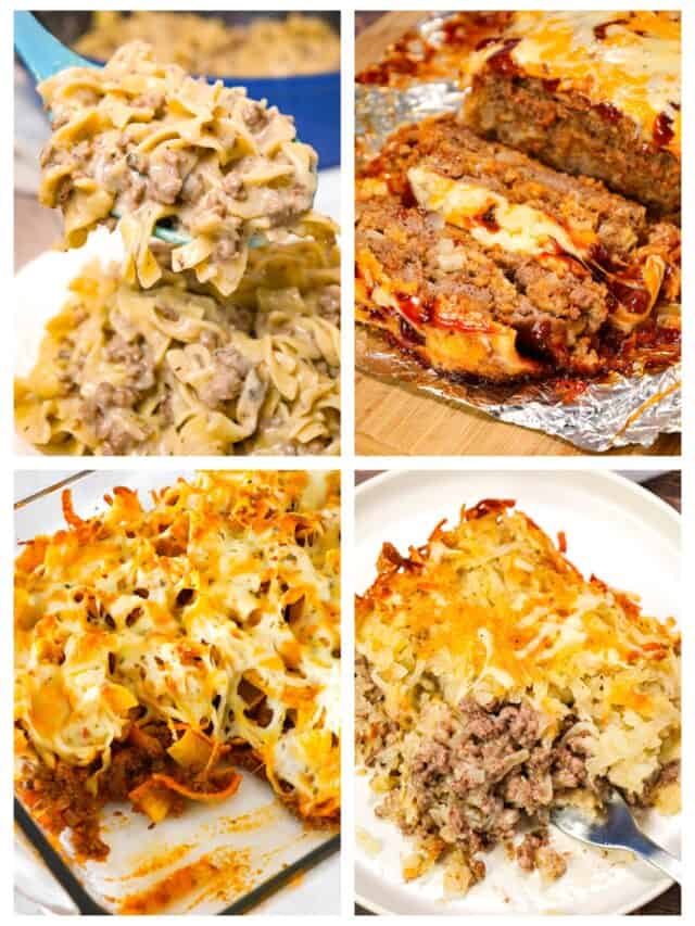 Easy Ground Beef Recipes With Few Ingredients Eating On A Dime