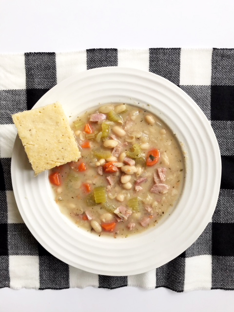 Easy Ham And Bean Soup Recipe Recipes Net