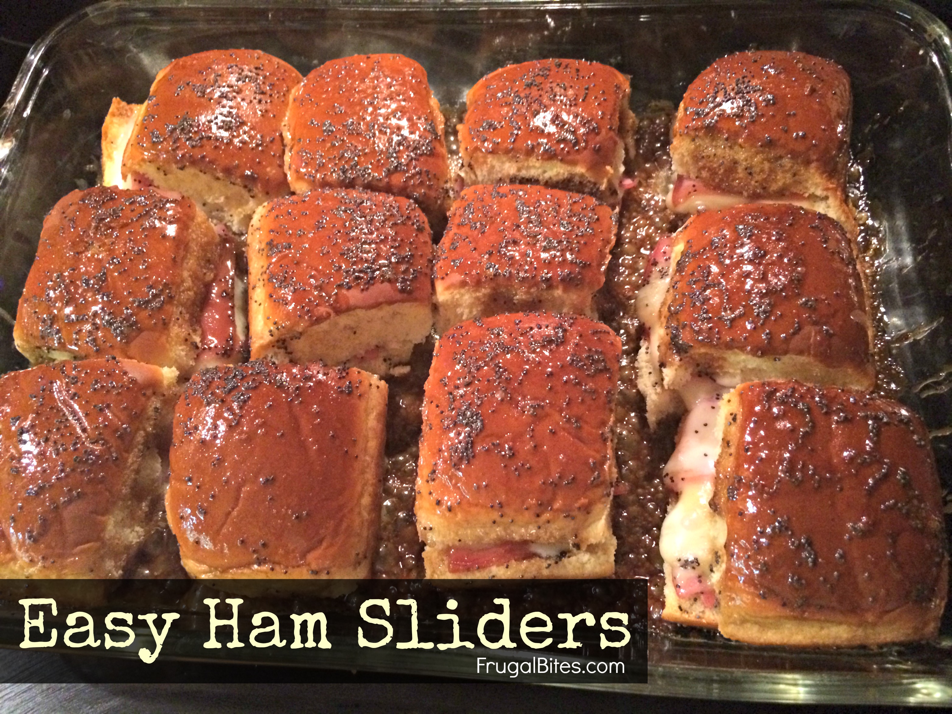 Easy Ham Sliders Recipe Frugal Bites