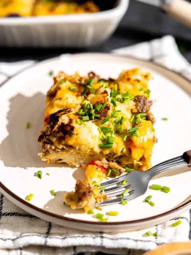 Easy Hashbrown Breakfast Casserole House Of Nash Eats