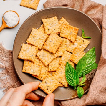 Easy Herb Crackers Full Of Plants