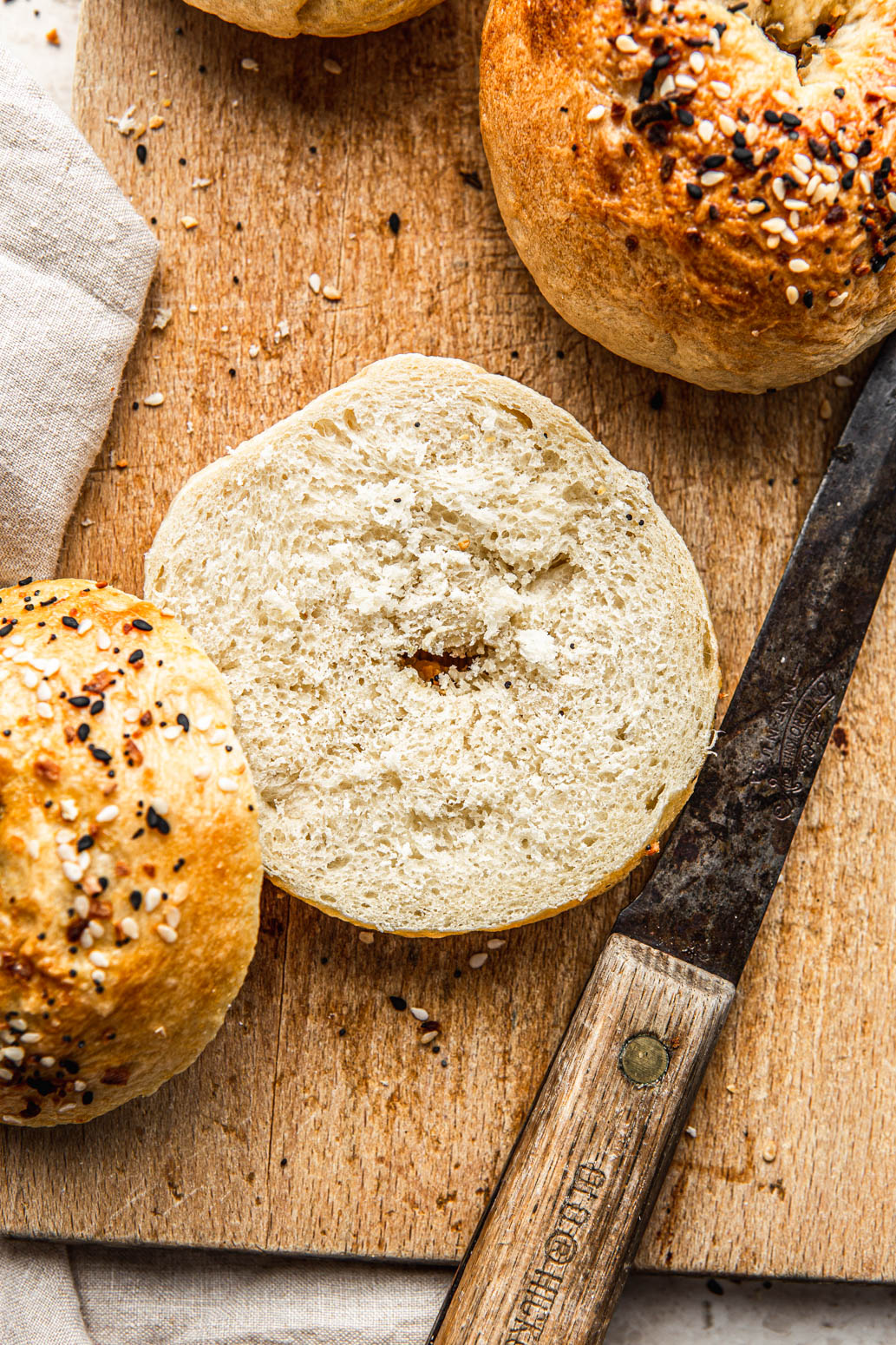 Easy Homemade Bagels From Scratch 5 Ingredients Natteats