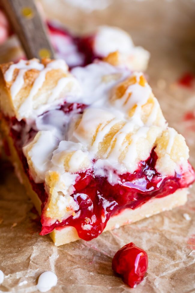 Easy Homemade Cherry Pie Bars The Food Charlatan