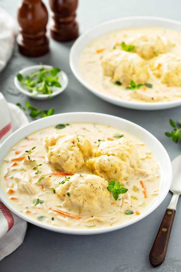 Easy Homemade Chicken And Dumplings Recipe The Novice Chef