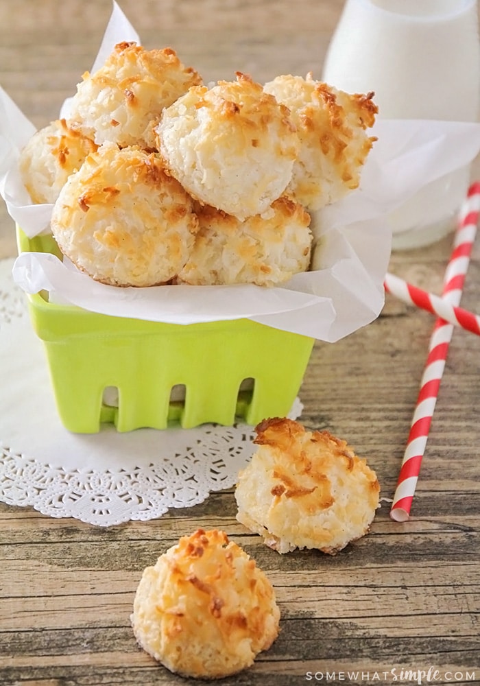 Easy Homemade Coconut Macaroons From Somewhat Simple