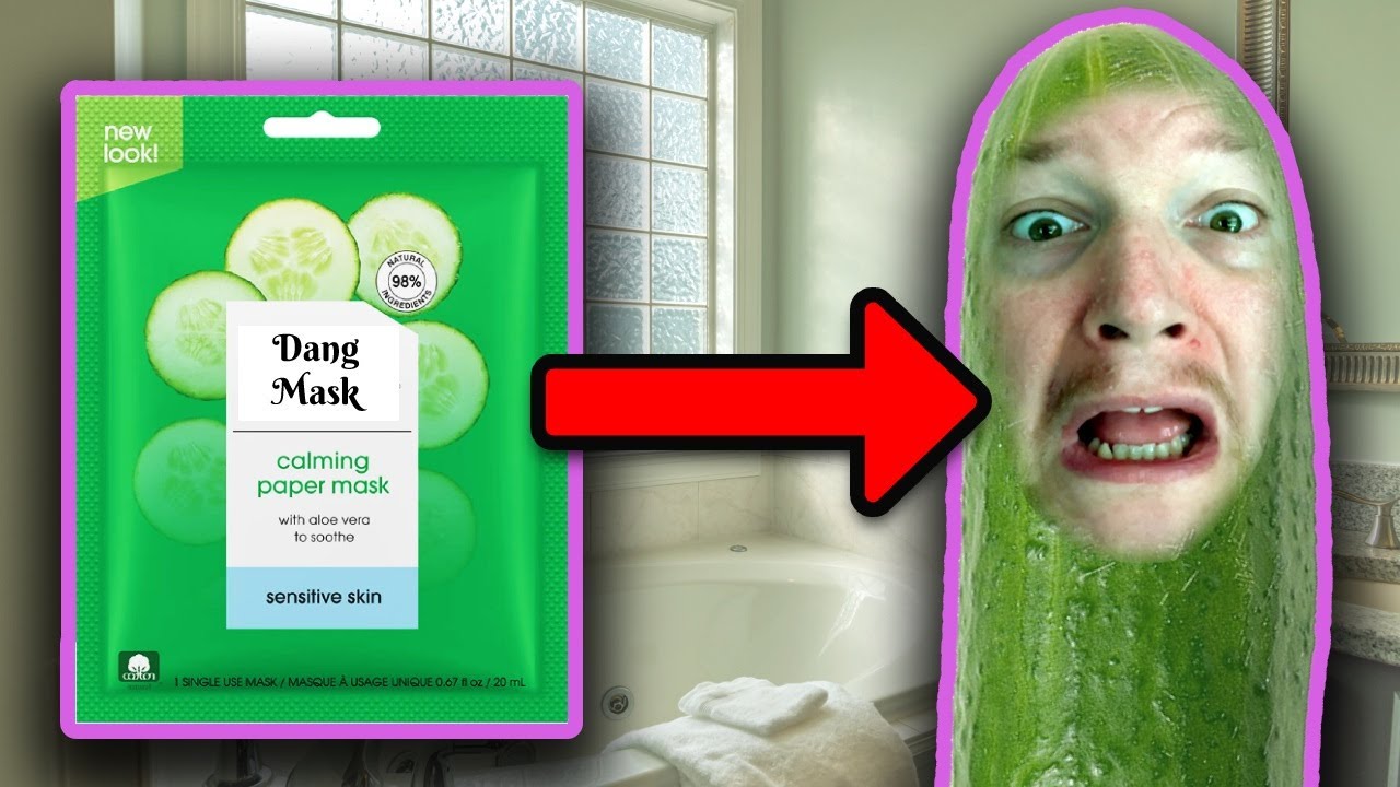 Easy Homemade Cucumber Face Mask Using 2 Ingredients Only Youtube