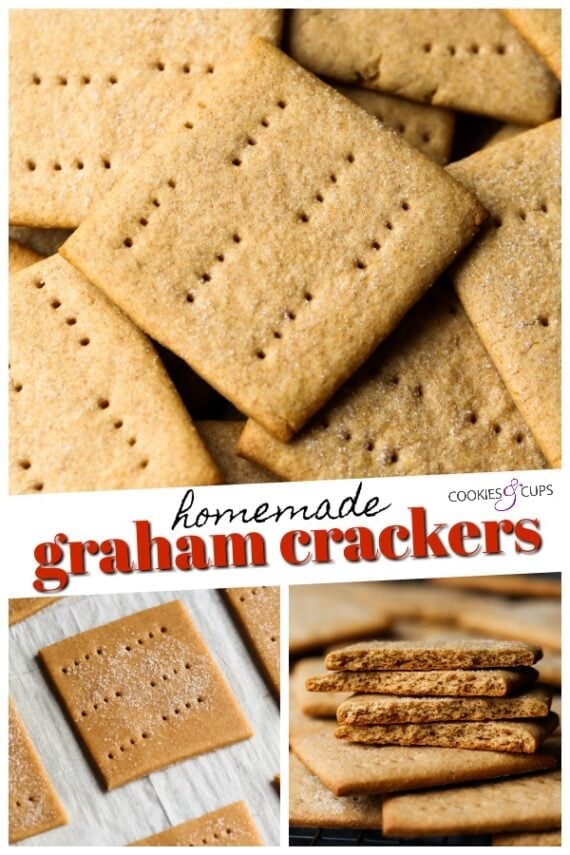 Easy Homemade Graham Crackers Recipe Cookies Cups