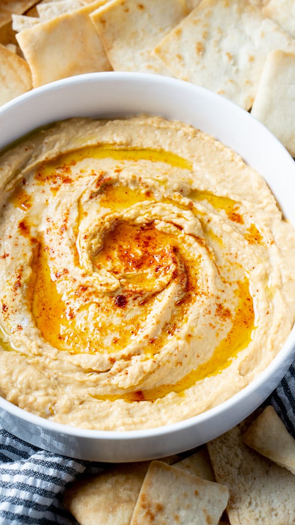 Easy Homemade Hummus Recipe The Kitchen Girl