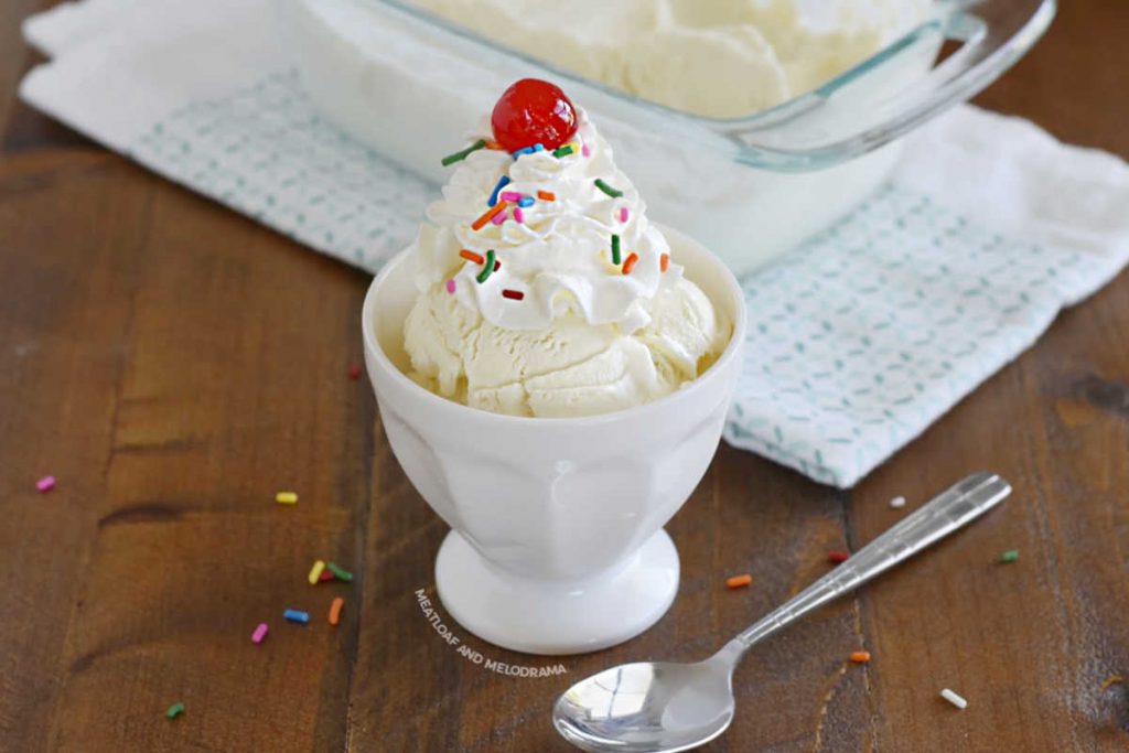 Easy Homemade Ice Cream Meatloaf And Melodrama