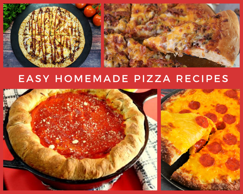 Easy Homemade Pizza Recipes Just A Pinch