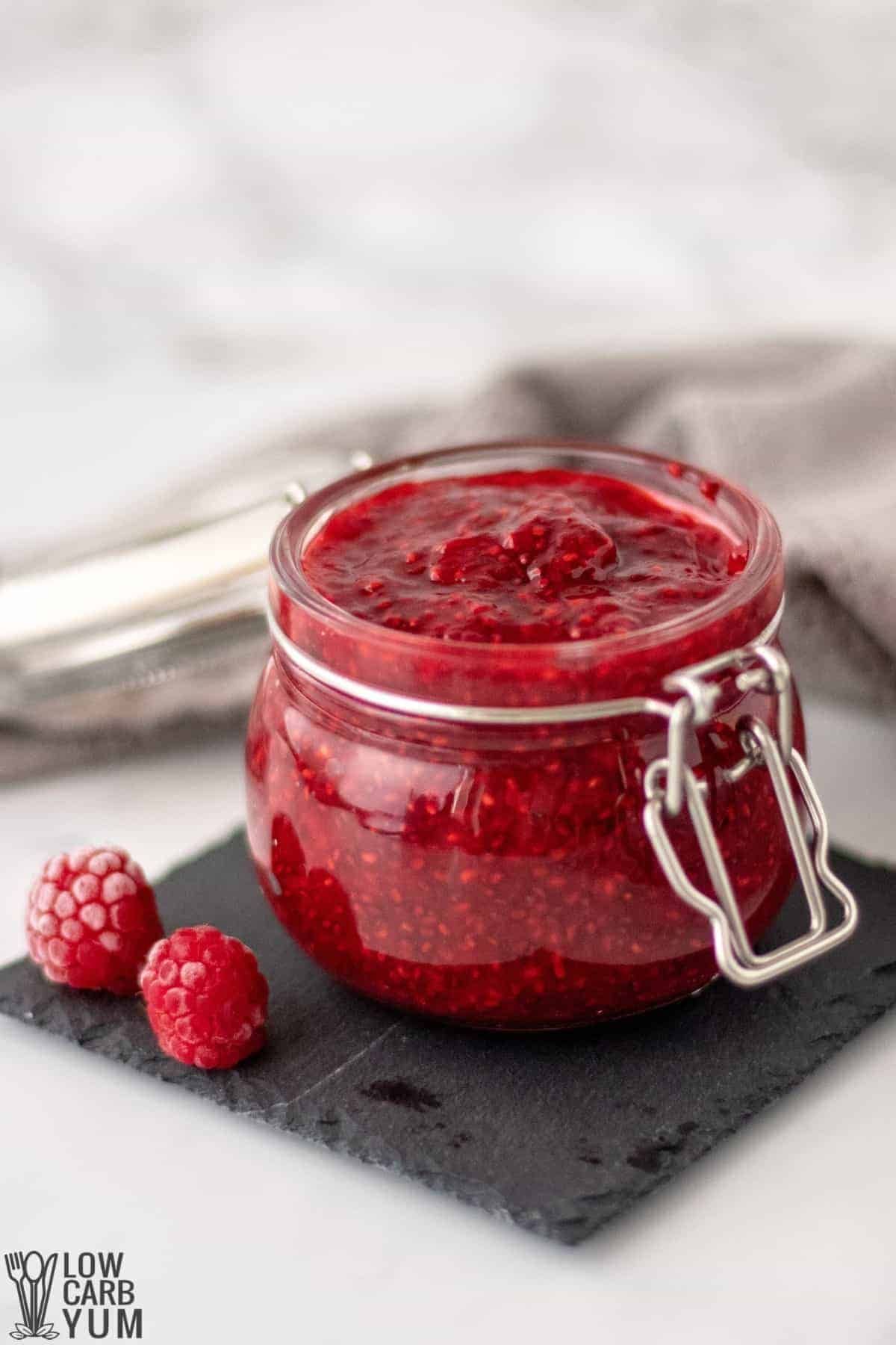 Easy Homemade Raspberry Jam Recipe Low Sugar 2023 Atonce