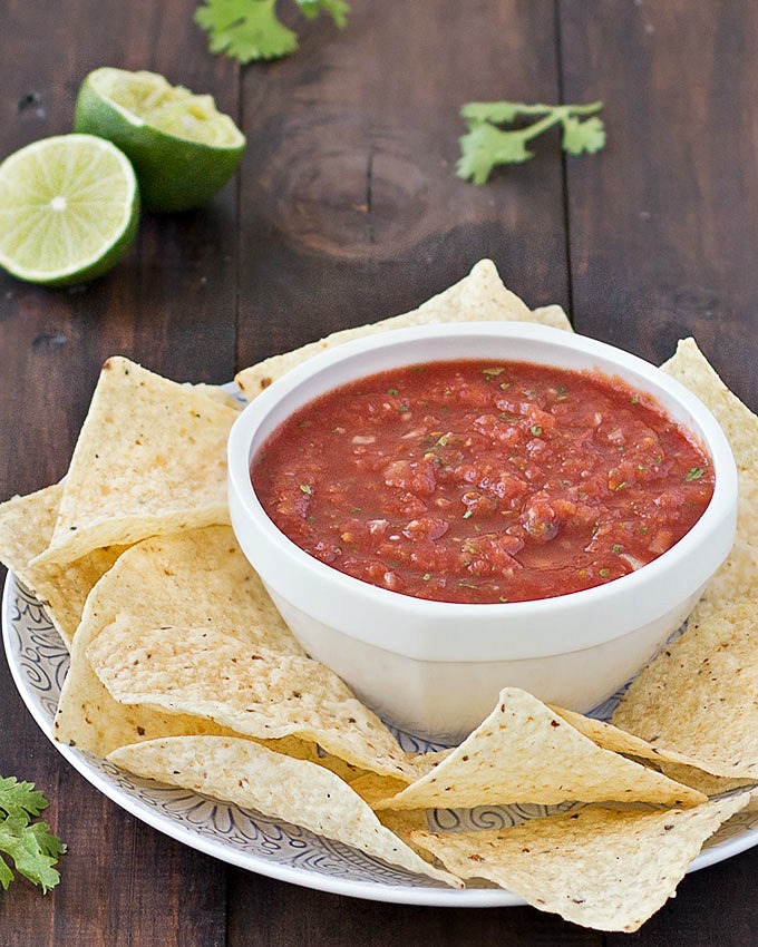 Easy Homemade Restaurant Style Salsa As Easy As Apple Pie