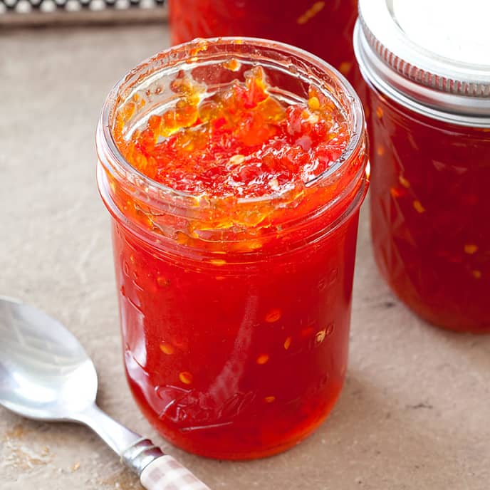 Easy Hot Pepper Jelly America S Test Kitchen Recipe Recipe Hot