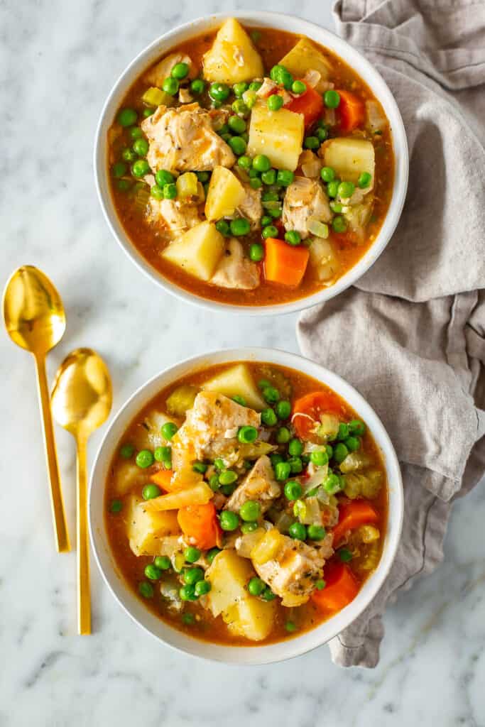 Easy Instant Pot Chicken Stew 30 Minutes Yellowblissroad Com