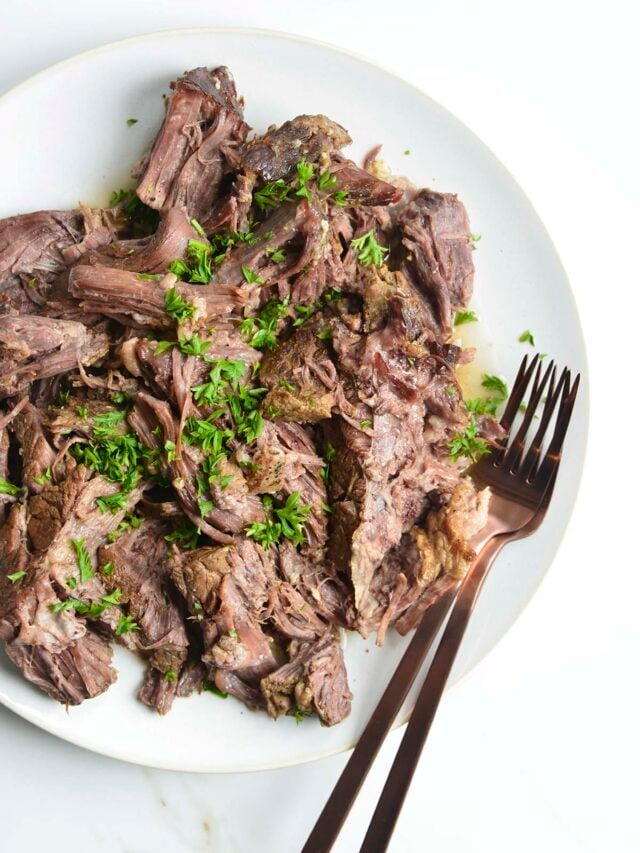 Easy Instant Pot Chuck Roast The Keto Queens