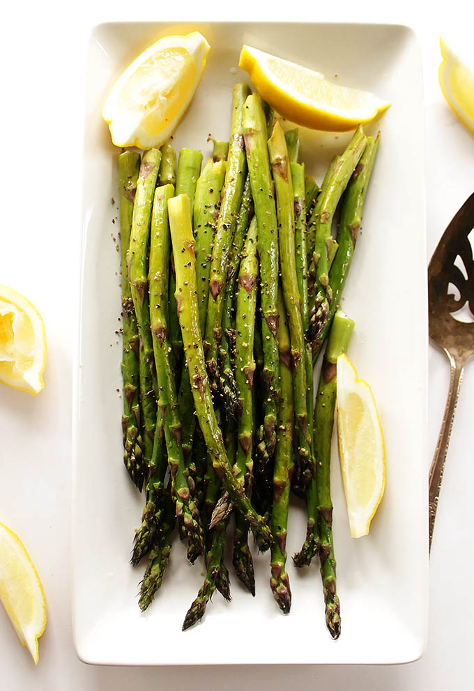 Easy Lemon Roasted Asparagus Robust Recipes