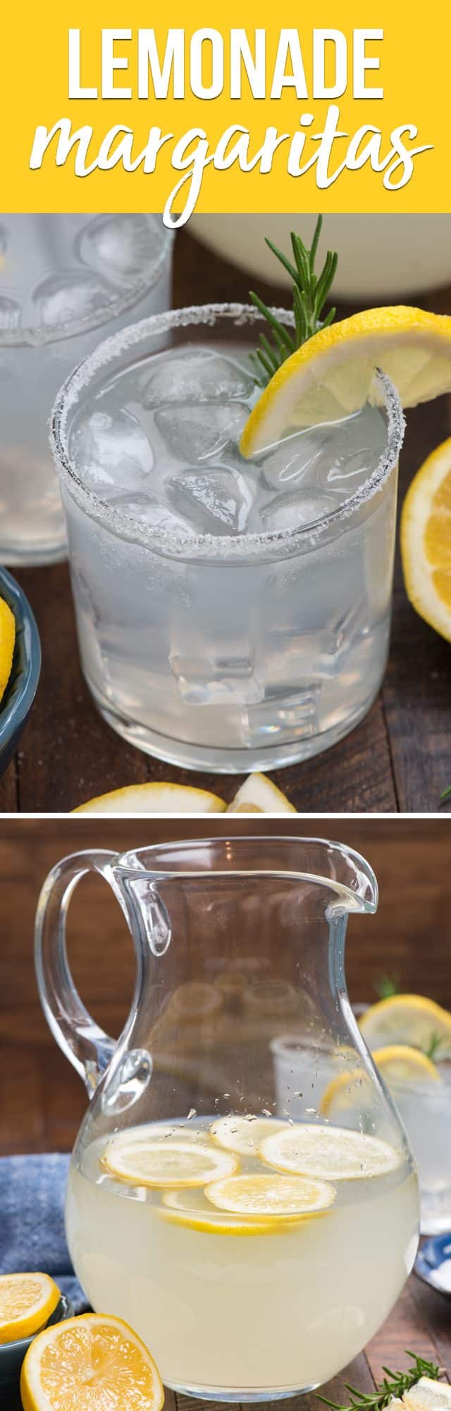 Easy Lemonade Margaritas Crazy For Crust