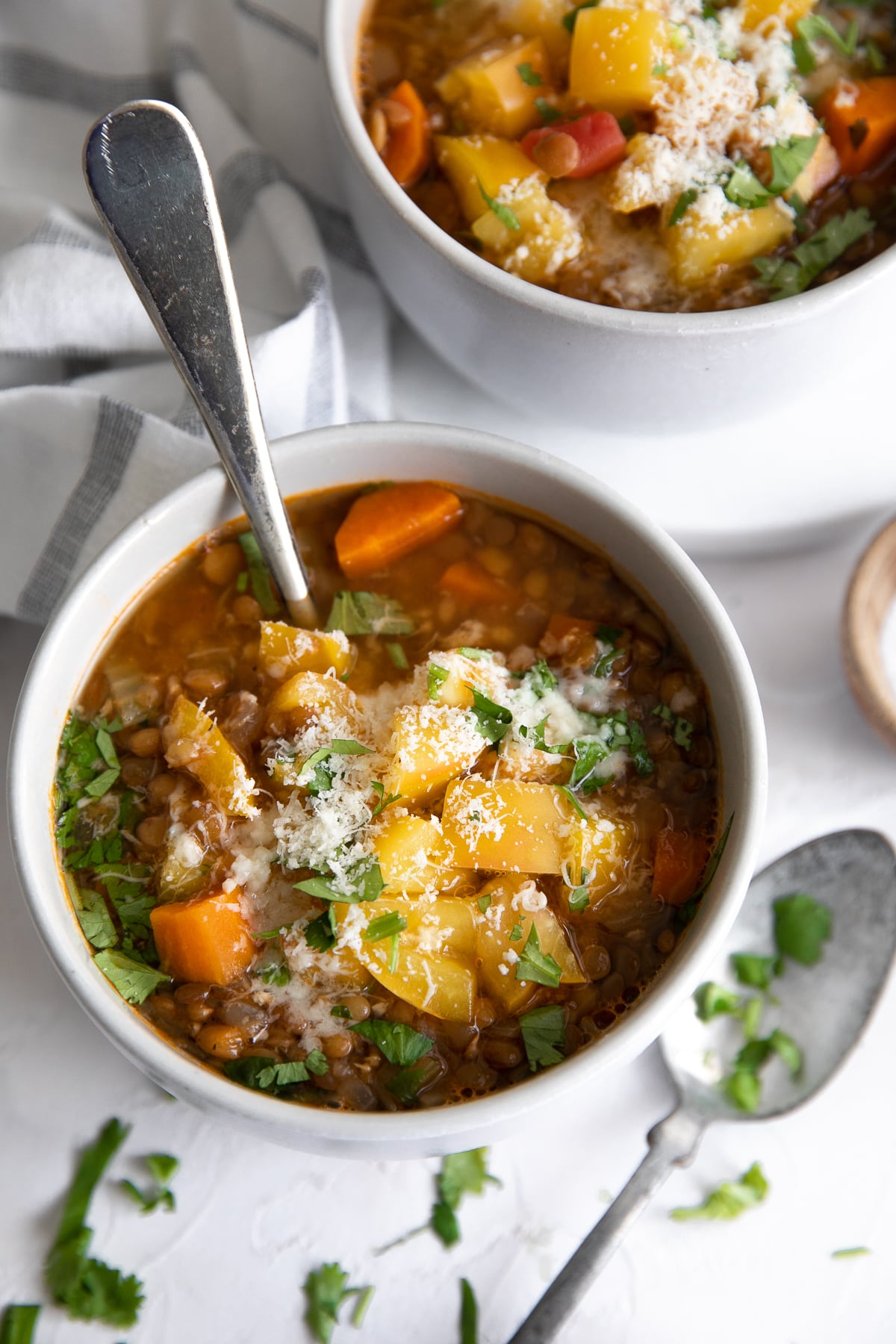 Easy Lentil Soup Recipe How To Make Lentil Soup The Forked Spoon