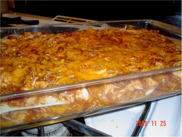 Easy Low Fat Chicken Enchilada Casserole Recipe Food Com