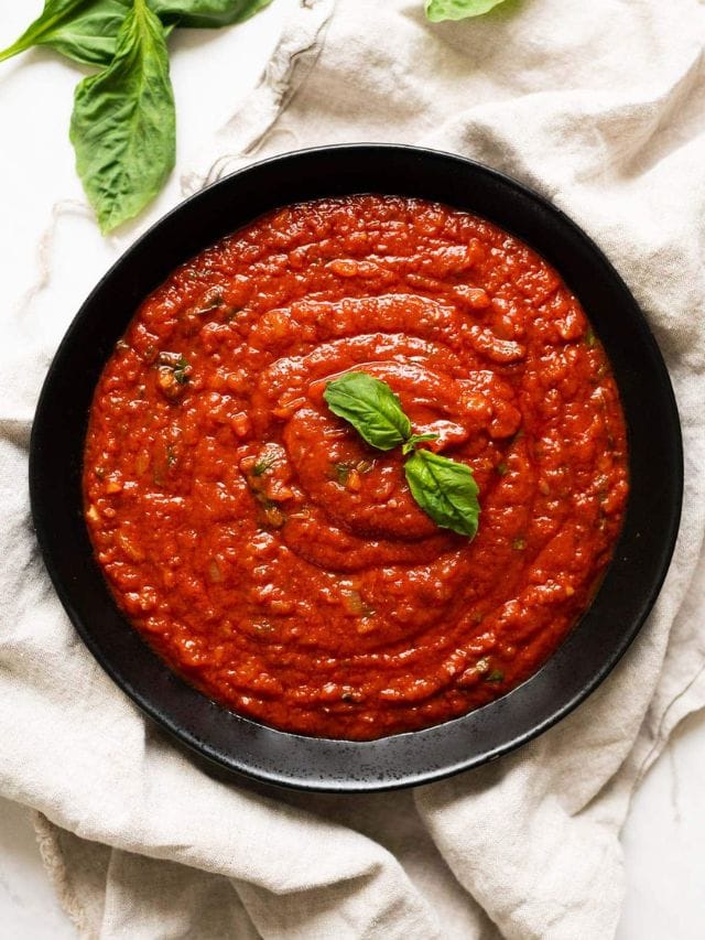 Easy Marinara Sauce Recipe Ifoodreal Com