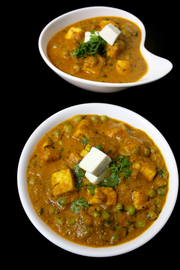 Easy Matar Paneer Recipe Shahi Matar Paneer Paneer Matar Masala