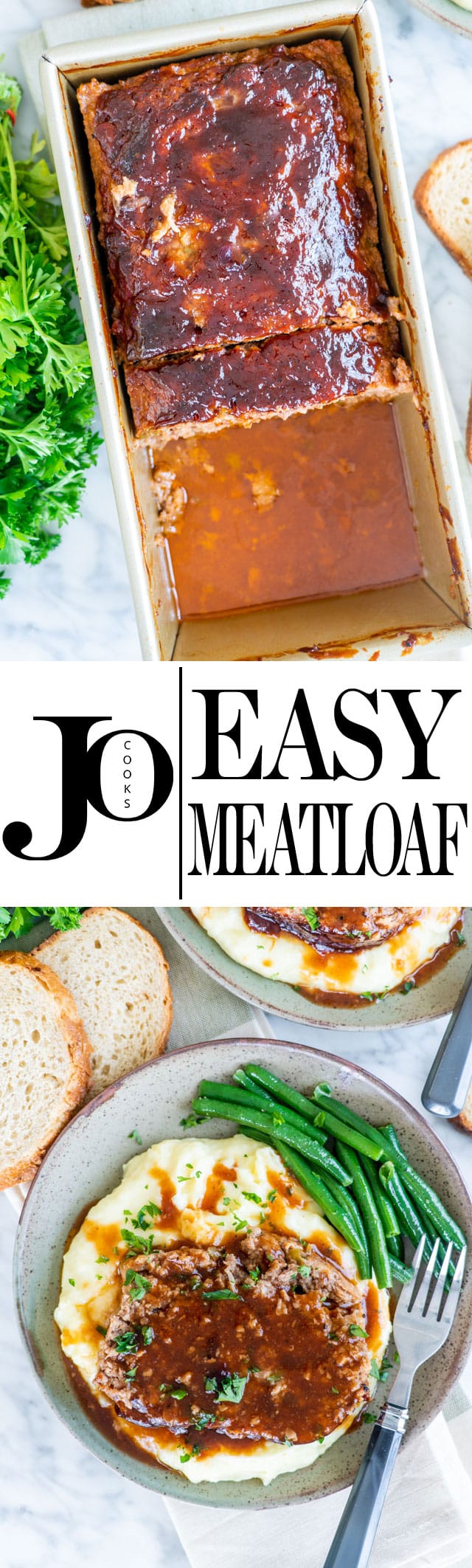 Easy Meatloaf Jo Cooks